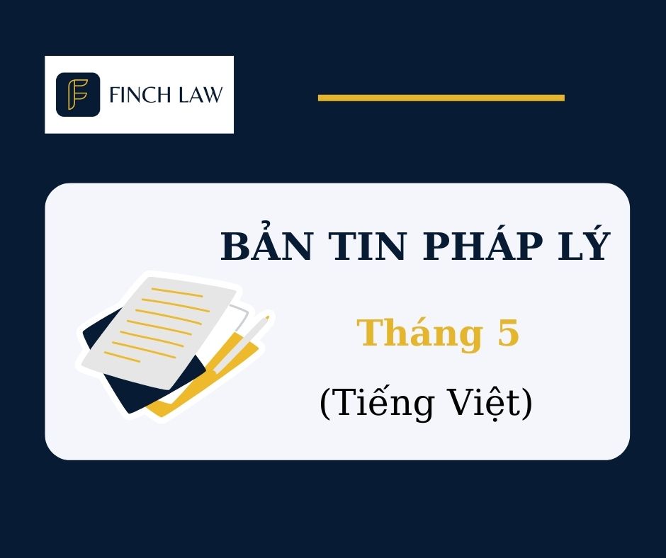 Bản tin pháp lý tháng 5 (Tiếng Việt)